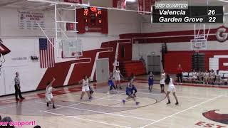 Valencia Tigers vs. at Garden Grove Argonauts 11-27-19 Varsity Girls Basketball CIF Non Conference