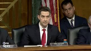 WATCH: Sen. Cotton defends Gabbard's 'unconventional' stance on non-democratic regimes