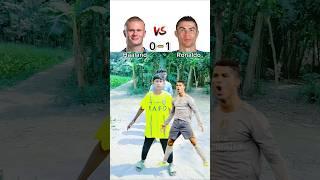 Ronaldo vs Haaland fans  #shorts #football #ronaldo #haaland #trending #fans #vs #yt