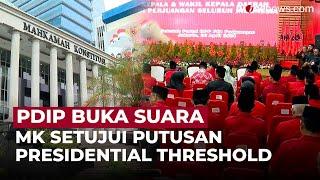 PDIP Akan Tunduk dan Patuh Atas Putusan MK soal Presidential Threshold | OneNews Update