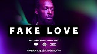 FREE  [ NO TAGS ] Dancehall Riddim Instrumental (FAKE LOVE) 2024"