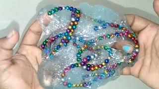 200 Magnetic Balls - Slime Mixing @SahanaCorner @SahanaCorner2