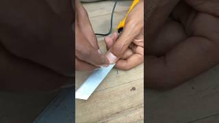 Incredibly Smart! A Trick with Utility Knife and Soldering Iron!