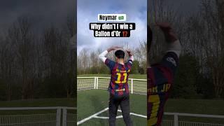 That’s why Neymar never won it ️ #football #soccer