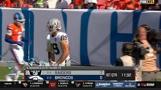 Brock Bowers 57 Yard Touchdown vs. Broncos