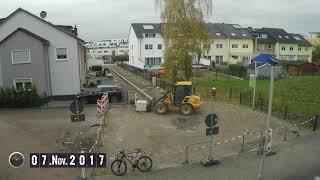 Timelapse Straßenbau