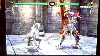 SCIV: Silent Joel (Sophitia) vs Testiskulls (Nightmare)