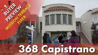 Buyer Preview: 386 Capistrano, San Francisco, Mission Terrace Fixer - 4K