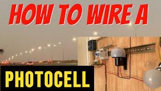 How To Wire A Photocell (DIY VERSION)