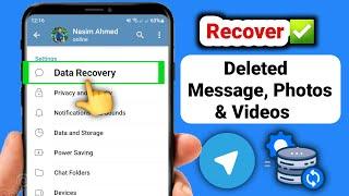 How To Recover Deleted Telegram Message, Chats, Pictures and Videos (Method 2025)