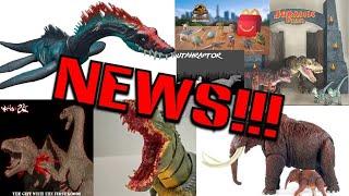 NEWS!! New Mattel Gigantic Trackers Styxosaurus revealed! Chaos Theory Happy Meal toys! & much more!