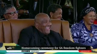 Repatriation Homecoming Ceremony | President of South Africa Cyril Ramaphosa