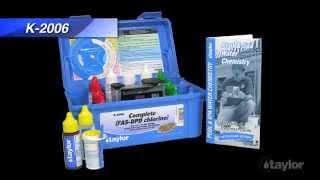 Testing Pool/Spa Water Using Taylor's K-2006 Complete Kit with FAS-DPD
