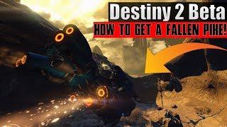Destiny 2 Beta - How To Get A Fallen Pike (Speeder) On The Inverted Spire Strike!