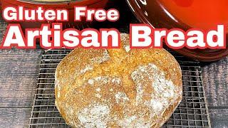 How to Make GLUTEN FREE ARTISAN BREAD with King Arthur Gluten Free Bread Flour