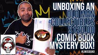 UNBOXING AN OLD MAN COLLECTIBLES $65 COMIC BOOK MYSTERY BOX! IS THIS BOX SUPER FIRE OR SUPER TRASH!