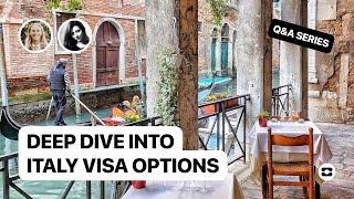 Italy Digital Nomad Visa Options EXPLAINED with Expert Advisor Martina / Citizen Remote's Q&A Series
