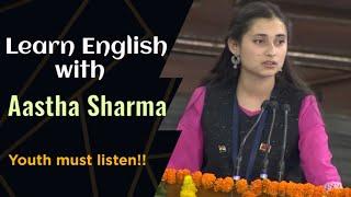 Learn English with Aastha Sharma||With Subtitles