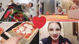 VLOG : GIORNATA CASALINGA | PIZZA | MONTIAMO IL MOBILE IKEA