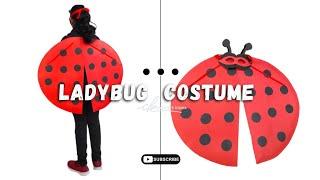 How to Make a Ladybug Costume with Cardboard - Fun and Easy! #29