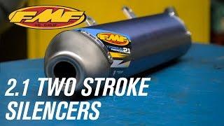 FMF 2.1 Two Stroke Exhaust Silencers