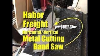 Harbor Freight Horizontal/Vertical Metal Cutting Band Saw for Knife Makers