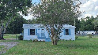 Se Vende Lindo Mobile Home de 3 Dormitorios 2 Baños con Terreno Incluido en Lakeland, Florida 33810