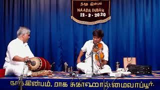 Parivadini LIVE-NAADA INBAM @ S.Varadarajan