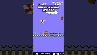 SUPER MARIO BROS WORLD 2-3 #supermariobros #supermarioworld #nesgames #retrogames #90sgames #retro