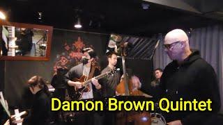 Damon Brown Quintet 재즈라이브 후암동 해방촌 사운드독 째즈클럽 jazzlive club sounddog