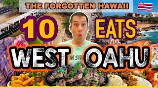 ULTIMATE FOOD TOUR ON WEST OAHU - 10 Best Foods in Hawaii's Forgotten Waianae, Kapolei & More!