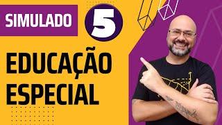 Simulado Educação Especial e Inclusiva AEE (6) | Questões comentadas de concurso Educação Especial