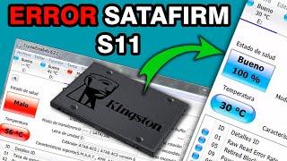 Solución al ERROR SATAFIRM S11 en el Kingston Q500