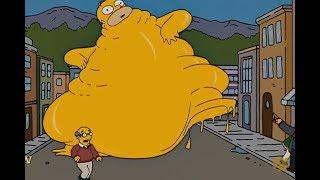 The Simpsons  - Homer Obesity Eats Everything!