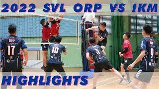 2022 Singapore Volleyball League ORP vs International Khakis Highlights