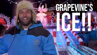 Gaylord Texan Ice Sculptures & Slides (Crazy Fun!)