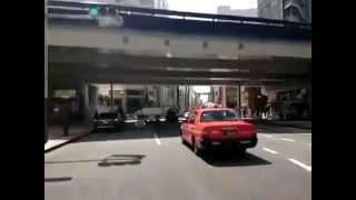 Toru Tsugawa's live on YouTube. Heading to Ginza, Tokyo