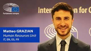 Meet the DG LINC trainees! Matteo Grazian