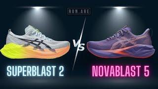 ASICS NOVABLAST 5 vs SUPERBLAST 2: Shoe Comparison Review