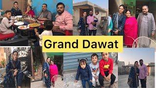 Grand Family Dawat Vlog || Shumaila Waseem Vlog