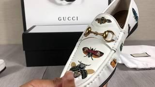 Colorful And Beautiful! GUCCI Low-top Shoes White Unboxing