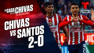 Highlights & Goals | Chivas vs. Santos 2-0 | Telemundo Deportes