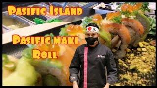 HOW TO MAKE MAKI ROLL#maki#sushi #fusion    pacific maki roll