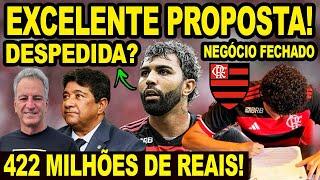 CBF FEZ EXCELENTE PROPOSTA PARA O FLAMENGO! GABIGOL EM TOM DE DESPEDIDA! NEGÓCIO FECHADO MENGÃO! E+