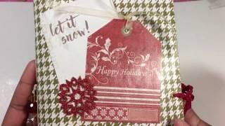 Christmas Holiday junk journal for sale