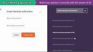 ChatGPT and Quizalize help you build your quizzes in seconds (free)