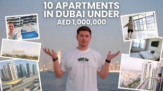 Viewing 10 Apartments in DUBAI to BUY at AED 1,000,000 in 2025!