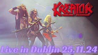 Kreator - Live in Dublin, 25th Nov 24