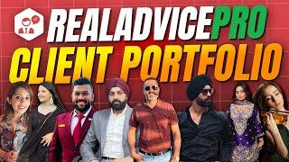 Realadvicepro client portfolio workflow