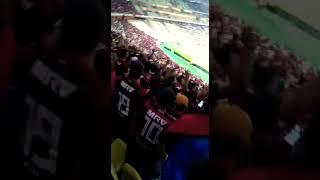 TORCIDA DO FLAMENGO GRITA "UH FORTALEZA" NA ARENA CASTELÃO